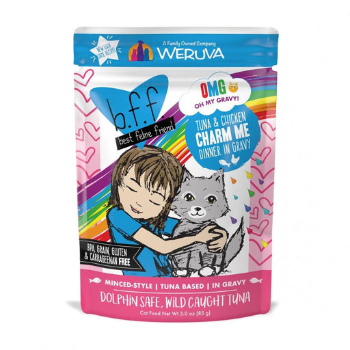 Weruva BFF Tuna & Chicken Charm Me Recipe Pouches Wet Cat Food - 878408008870