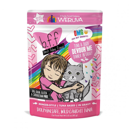 Weruva BFF Tuna & Duck Devour Me Pouches Wet Cat Food - 878408008924