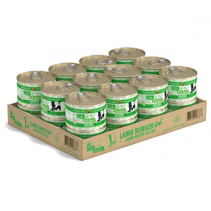 Weruva Cats in the Kitchen Lamb Burgerini Canned Cat Food - 878408008863