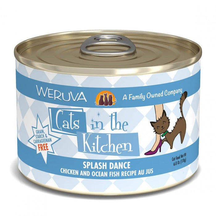 Weruva Cats in the Kitchen Splash Dance Canned Cat Food - 878408008856