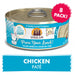 Weruva Classic Cat Pate Press Your Lunch! with Chicken Canned Cat Food - 813778018463