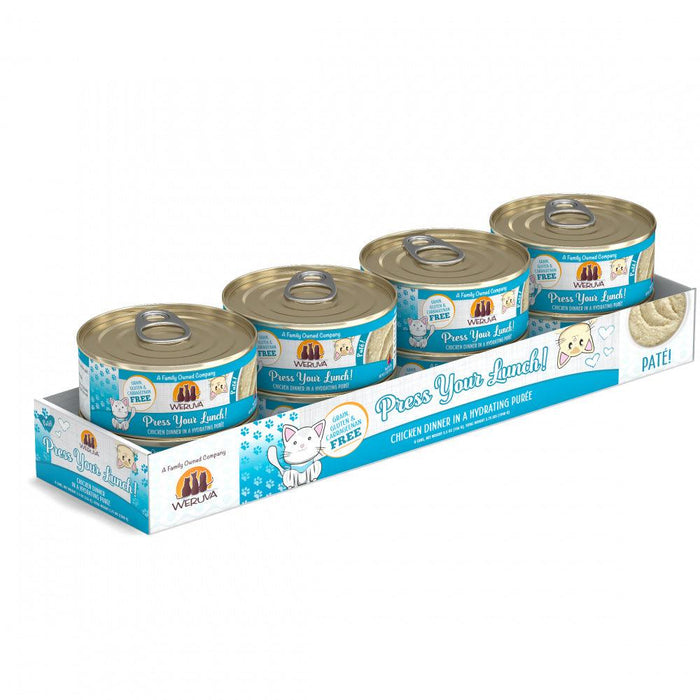 Weruva Classic Cat Pate Press Your Lunch! with Chicken Canned Cat Food - 813778018463