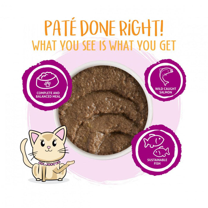 Weruva Classic Cat Pate Tic Tac Whoa! With Tuna & Salmon Canned Cat Food - 813778018418