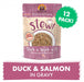 Weruva Classic Cat Stews! Stick a Spork in It with Duck & Salmon in Gravy Canned Cat Food - 813778017824