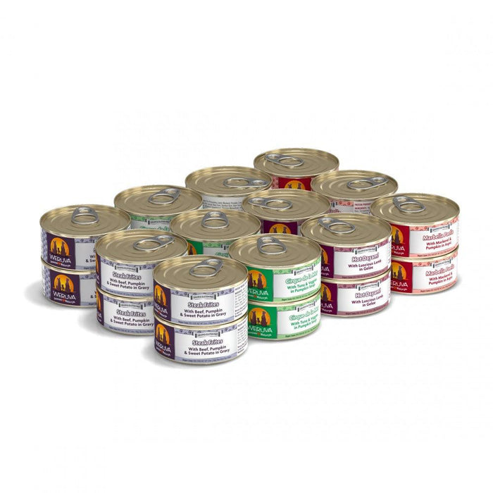 Weruva Classic Chicken Free, Just 4 Me Canned Dog Food Variety Pack - 878408001598