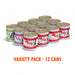 Weruva Dogs in the Kitchen Grain Free Doggie Dinner Dance! Variety Pack Canned Dog Food - 878408001628