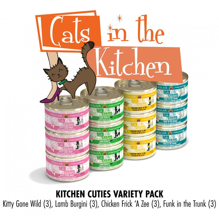 Weruva Grain Free Cats in the Kitchen Canned Variety Pack - 878408003530