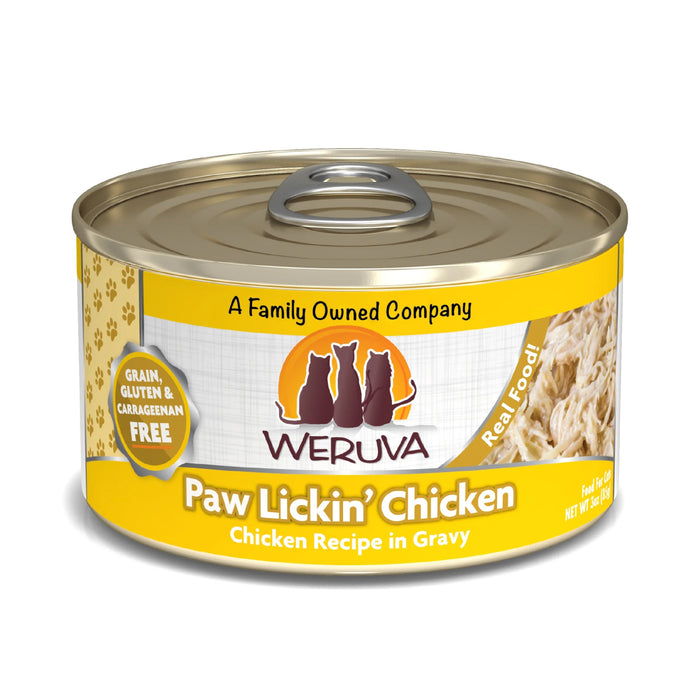 Weruva Grain Free Paw Lickin' Chicken Canned Cat Food - 878408000218