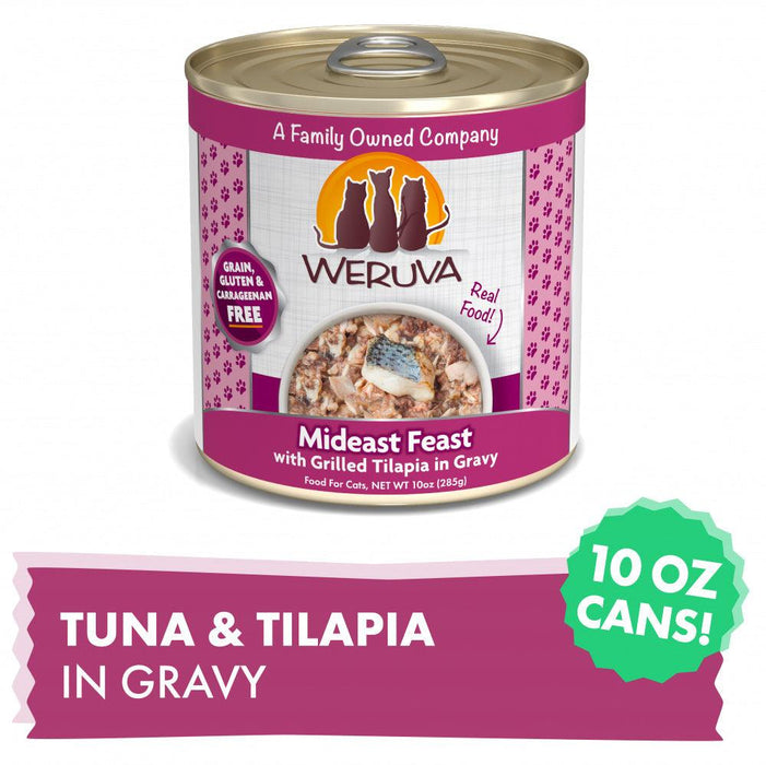 Weruva Mideast Feast With Grilled Tilapia Canned Cat Food - 878408000072