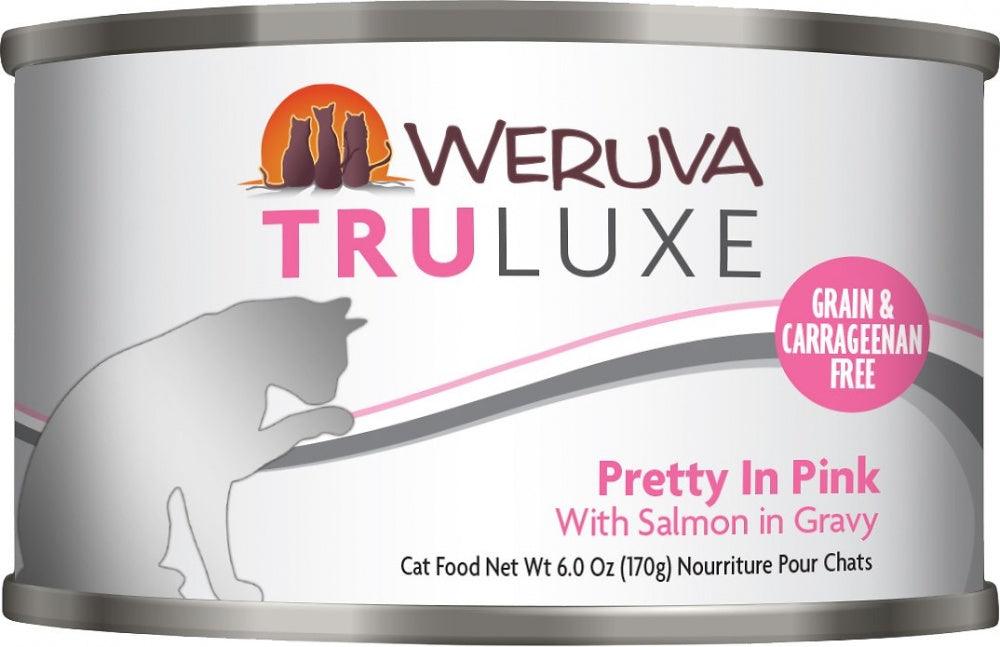 Weruva TRULUXE Pretty In Pink with Salmon in Gravy Canned Cat Food - 878408004230