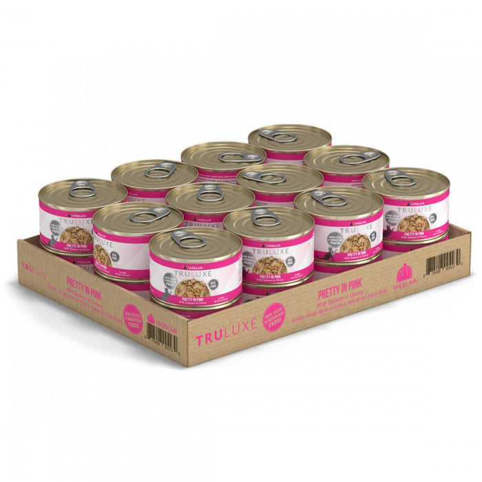 Weruva TRULUXE Pretty In Pink with Salmon in Gravy Canned Cat Food - 878408004230