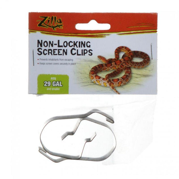 Zilla Fresh Air Non-Locking Screen Clips - 096316671096