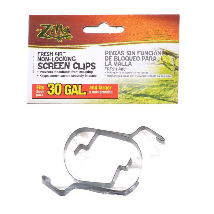 Zilla Fresh Air Non-Locking Screen Clips - 096316671102