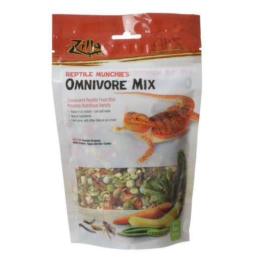 Zilla Reptile Munchies - Omnivore Mix - 096316096257