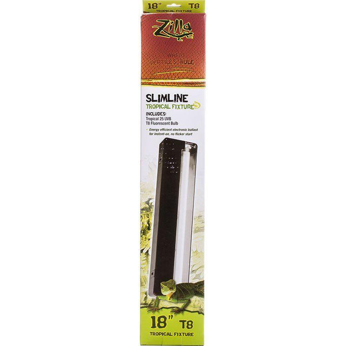 Zilla Slimline Tropical Reptile Fixture - UV - 096316007260