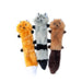 ZippyPaws Skinny Peltz Plush Dog Toy - Set of 3 (Small) - 855736003586