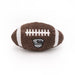 ZippyPaws SportsBallz - Football Plush Dog Toy - 818786019358