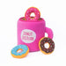 ZippyPaws Zippy Burrow Coffee & Donutz Hide & Seek Puzzle Dog Toy - 818786018665