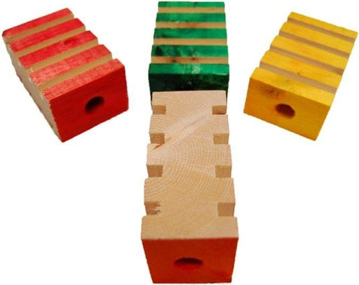 Zoo-Max 4 Groovy Blocks Bird Toy - 628142007383