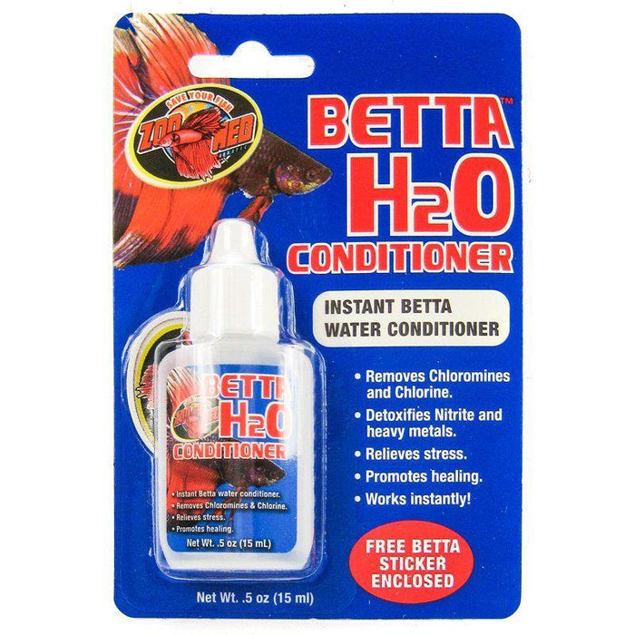 Zoo Med Aquatic Betta H2O Water Conditioner - 097612241105