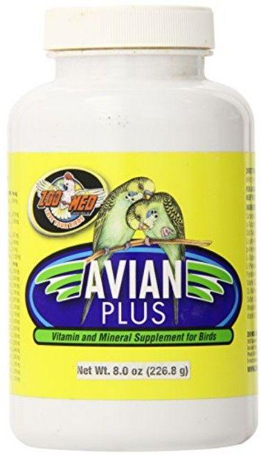 Zoo Med Avian Plus Bird Vitamin Supplement - 097612103786