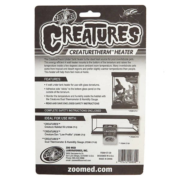 Zoo Med Creatures CreatureTherm Heater - 097612008302