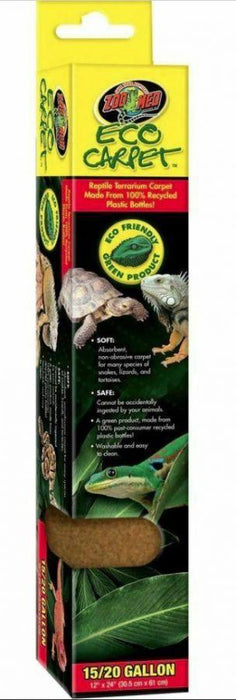 Zoo Med Eco Carpet Reptile Carpet - Tan - 097612701166