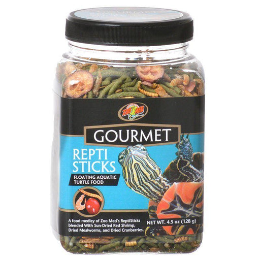 Zoo Med Gourmet Repti Sticks Floating Aquatic Turtle Food - 097612400380