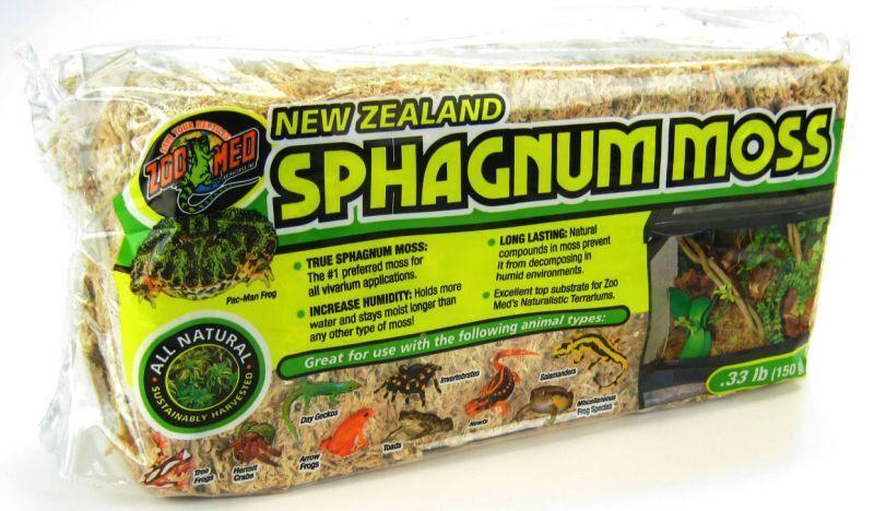 Zoo Med New Zeland Sphangnum Moss - 097612200287