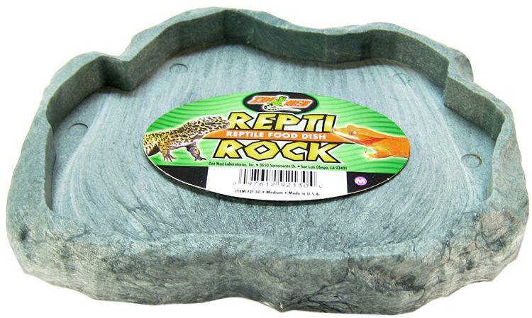 Zoo Med Repti Rock - Reptile Food Dish - 097612921304