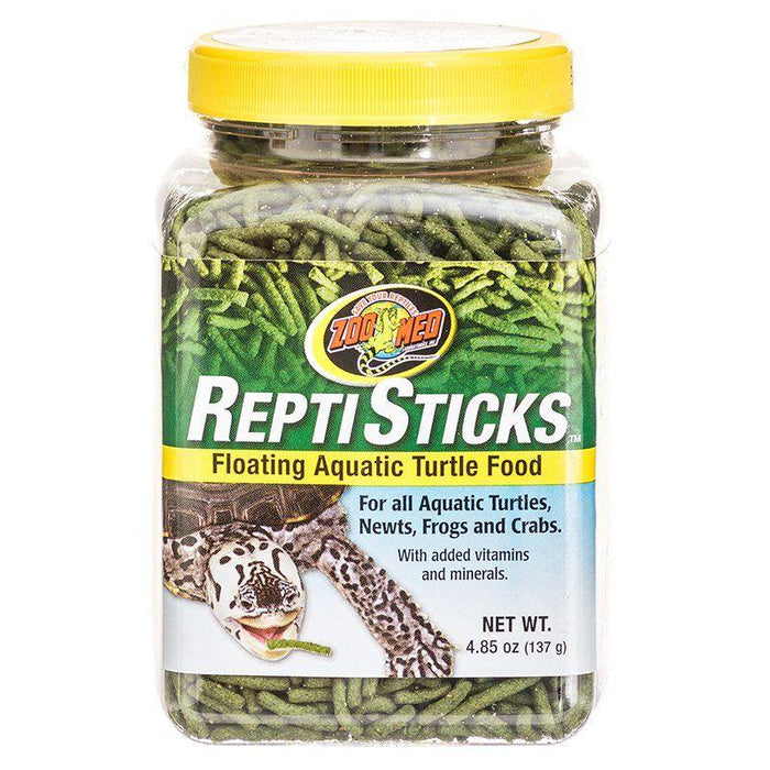 Zoo Med Reptisticks - Floating Aquatic Turtle Food - 097612400328