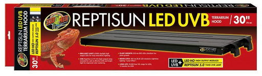 Zoo Med Reptisun LED UVB High Output Terrarium Hood - 097612320879