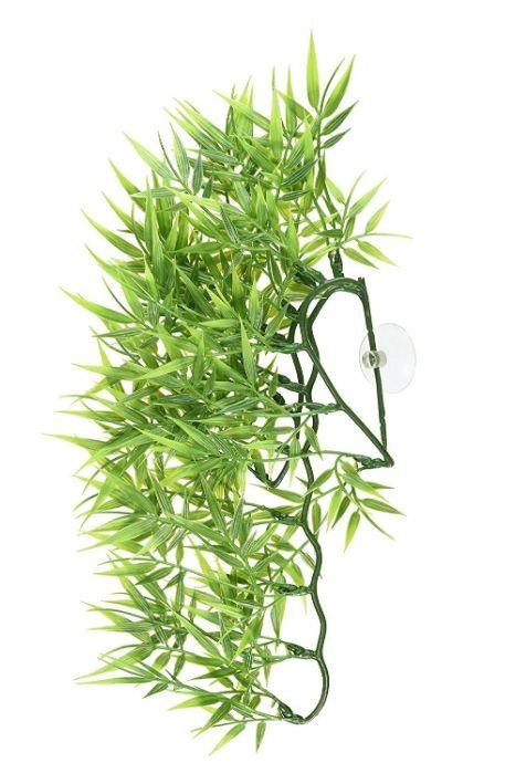 Zoo Small Madagascar Bamboo Plastic Plant Small - 097612180190